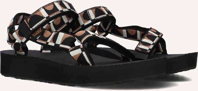 Zwarte TEVA Platte sandalen W MIDFORM UNIVERSAL Zwarte TEVA Platte sandalen W MIDFORM UNIVERSAL - large