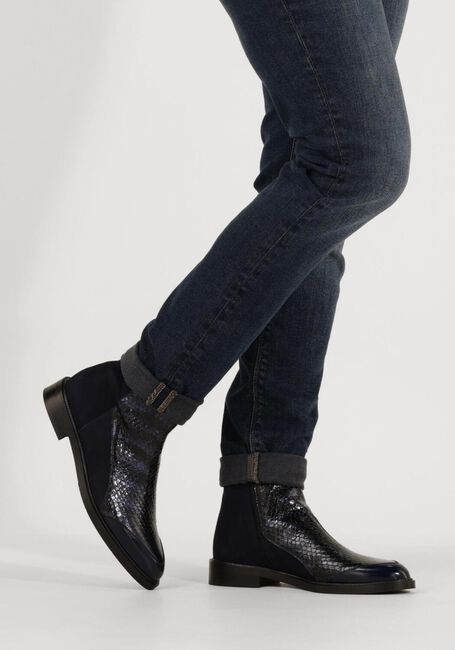 Blauwe PERTINI Enkellaarsjes 32848 Blauwe PERTINI Enkellaarsjes 32848 - large