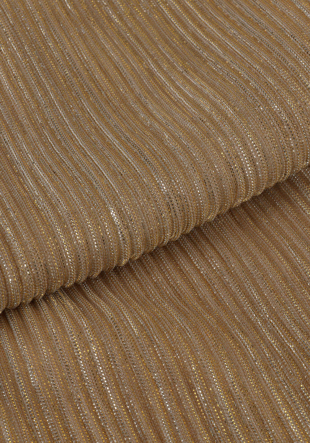 Goudkleurig LIKE FLO Pantalon FLORA PLISSEE PANTS - large