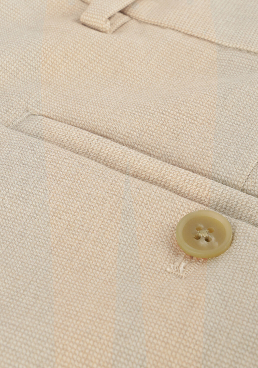 Beige SELECTED MEN Pantalon SLHSLIM-DAVE 175 STRUC TRS FLEX B - large