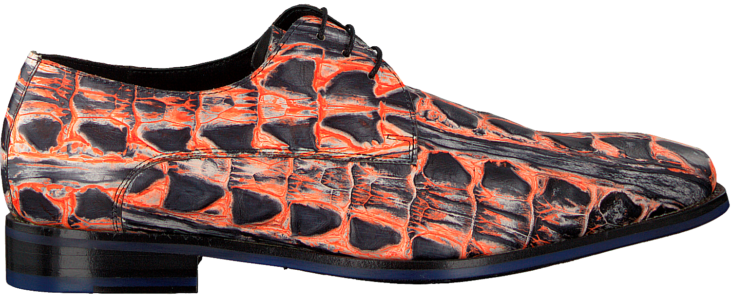 Oranje FLORIS VAN BOMMEL Nette schoenen 18204 | Omoda