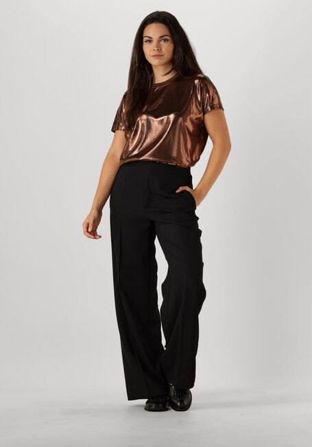 Bronzen MOS MOSH T-shirt NIVOLA O-NECK METALLIC TEE - large