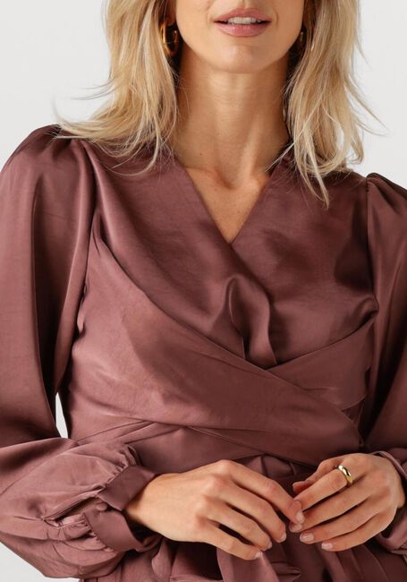 Bordeaux NEO NOIR Blouses RISTA HEAVY SATEEN BLOUSE - large