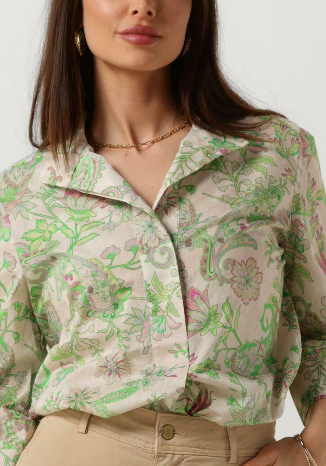 DEA KUDIBAL Dames Blouses Kami Groen