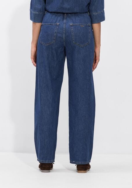 Blauwe SUMMUM Wijde broek JEANS LOOSE FIT LIGHT COTTON TWILL - large