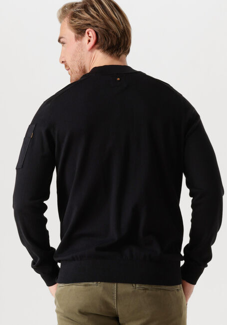 Zwarte PME LEGEND Truien/vesten MOCK NECK COTTON KNIT - large