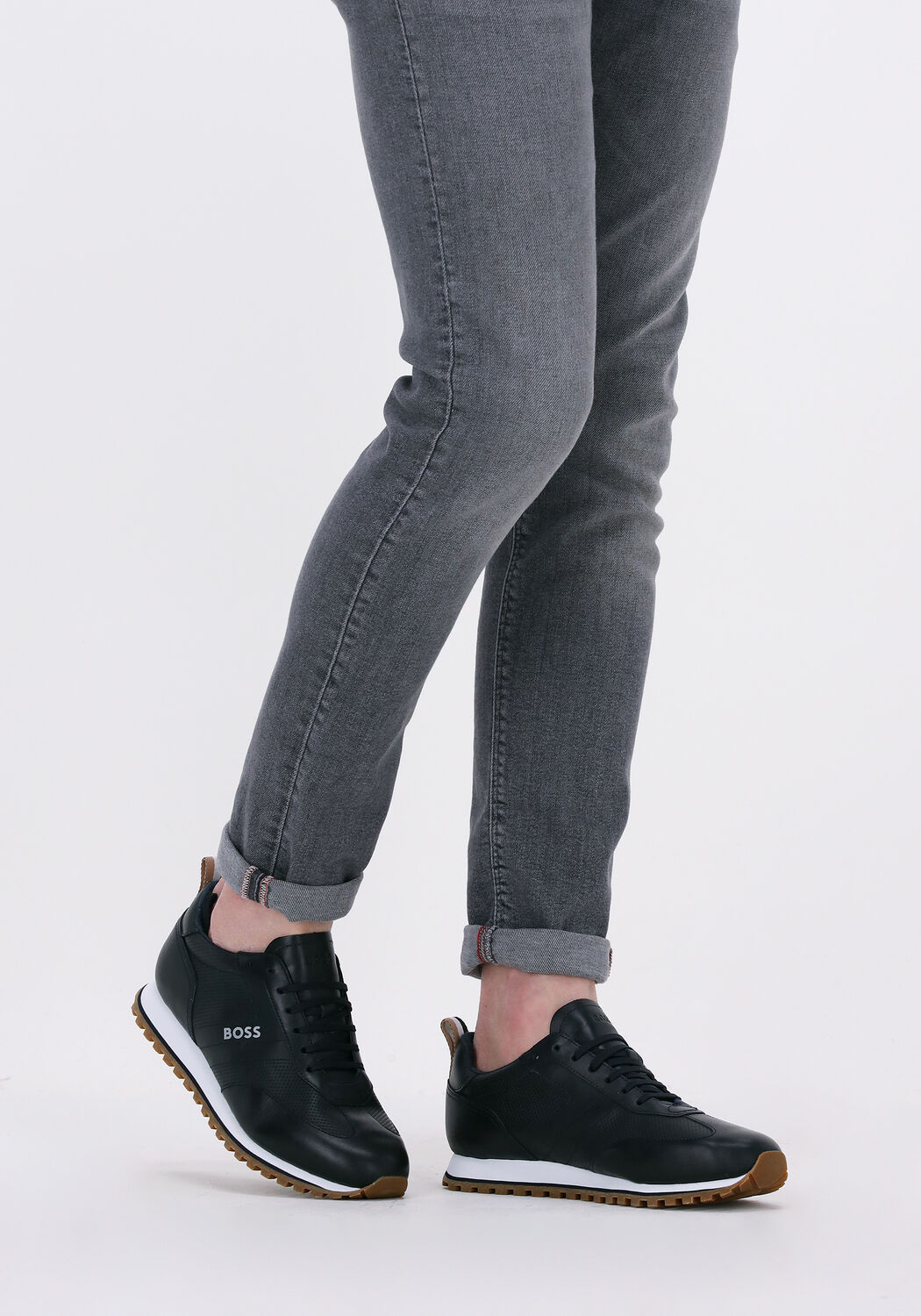 Blauwe BOSS Lage sneakers PARKOUR-L RUNN - large