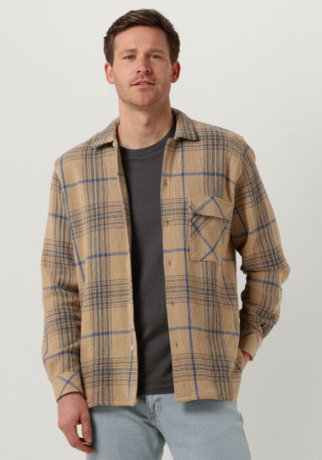 Camel WOODBIRD Overshirt PRIZE CHECK SHIRT - large
