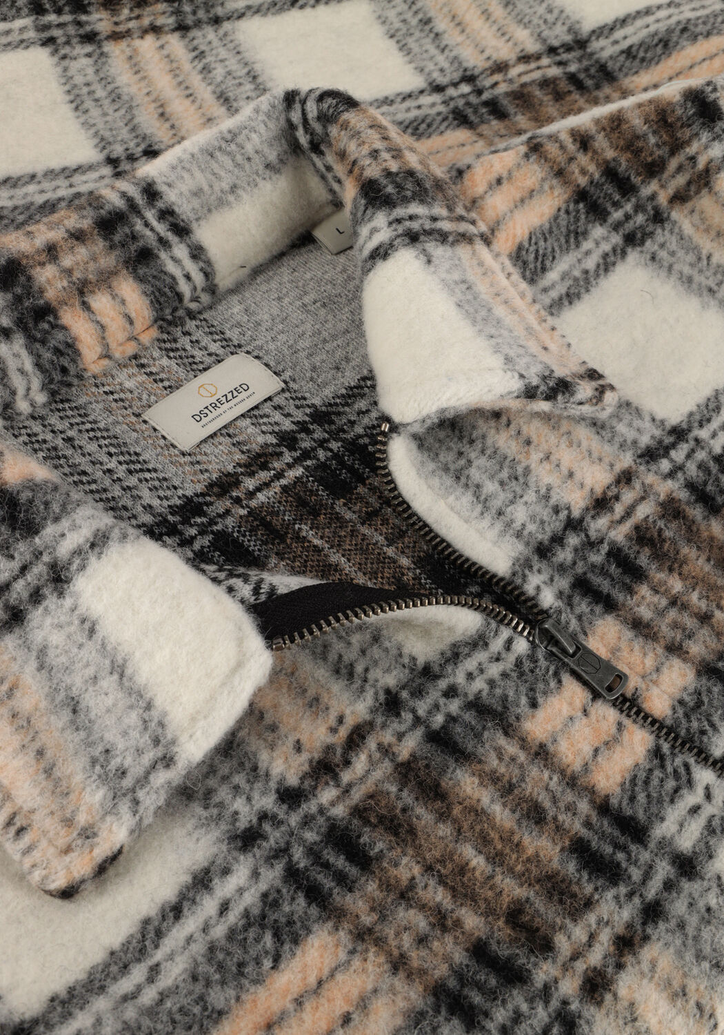 Grijze DSTREZZED Overshirts TERJE POLO - large