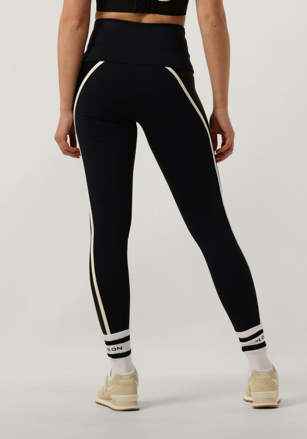 DEBLON SPORTS Dames Broeken Valerie High Waisted Leggings Zwart