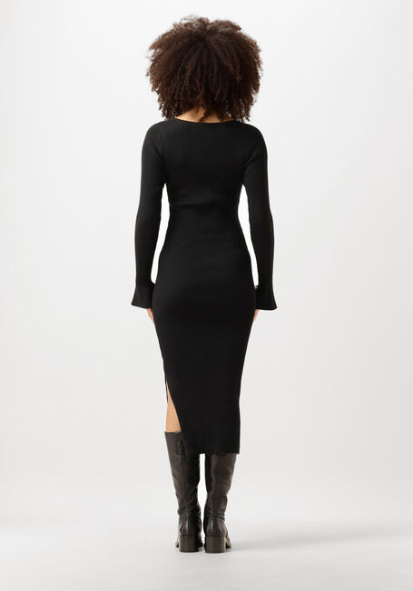 Zwarte MOVES Midi jurk ANGILA - large