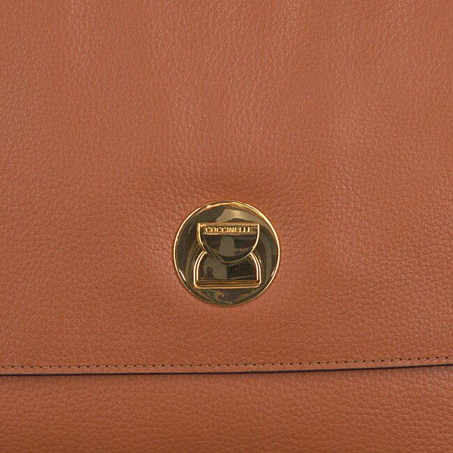 Cognac COCCINELLE Handtas LIYA MEDIUM Cognac COCCINELLE Handtas LIYA MEDIUM - large
