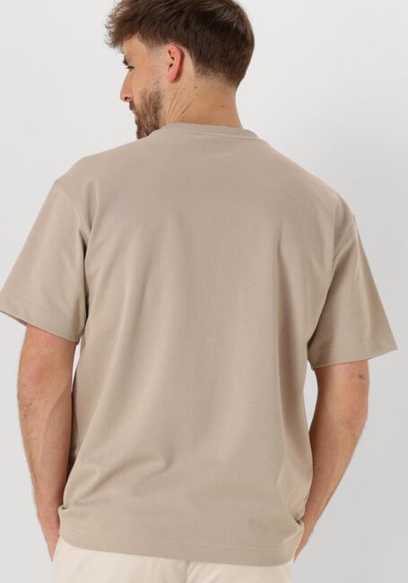 Beige GENTI T-shirt T-SHIRT SS J2025-1227 - large