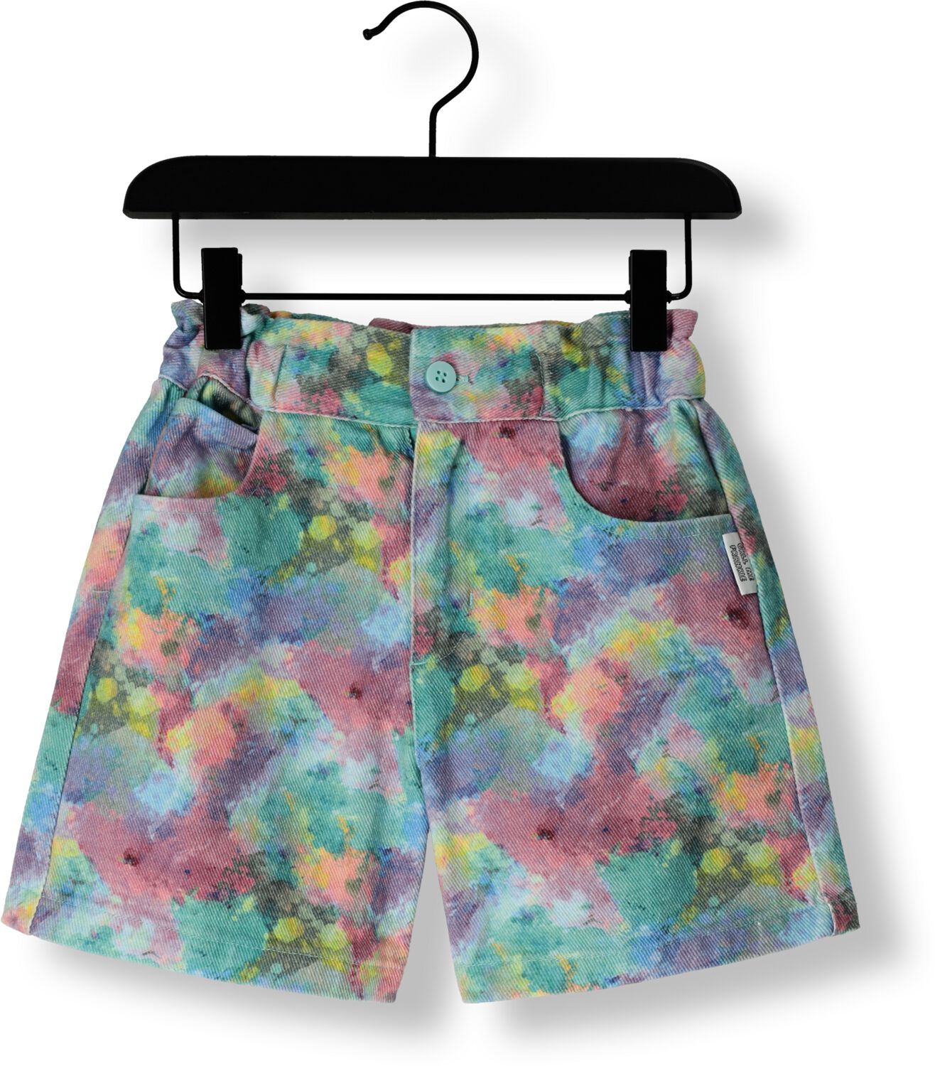 CALL ME FRANKIE Meisjes Jeans Splash Denim Shorts Multi