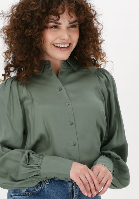 Groene MSCH COPENHAGEN Blouses ALIVIA STEPHIE LS SHIRT - large