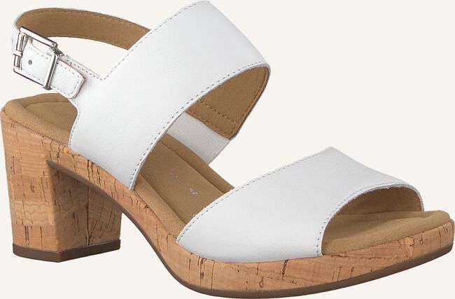Witte GABOR Platte sandalen 777.1 Witte GABOR Platte sandalen 777.1 - large