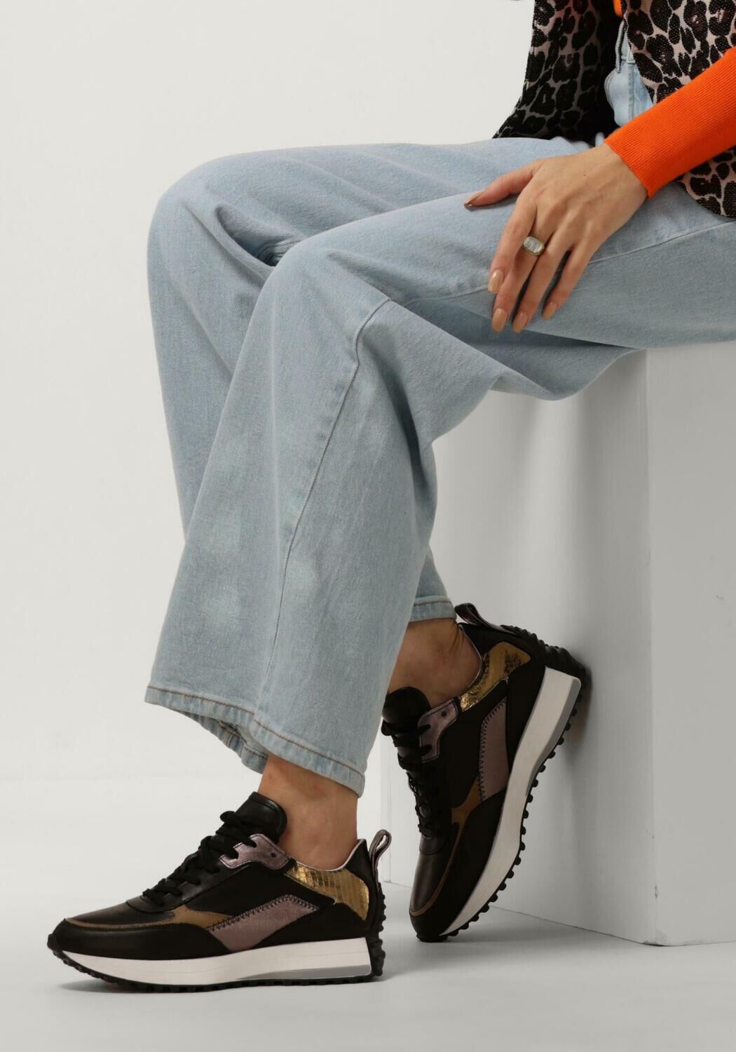 Zwarte NOTRE-V Lage sneakers 05-31 - large