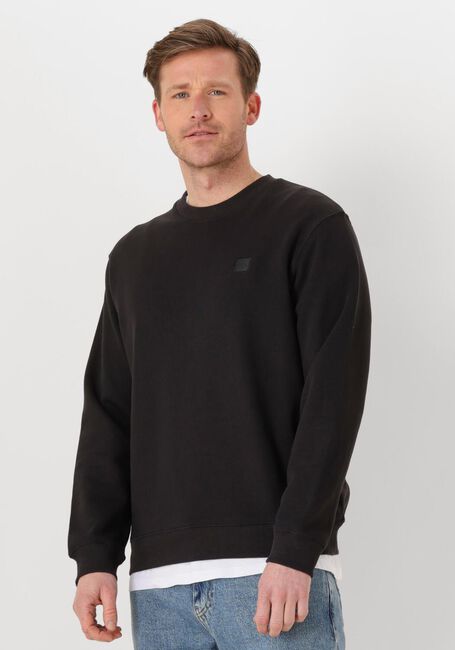 Zwarte SCOTCH & SODA Sweater CORE - LOGO SWEATSHIRT - large