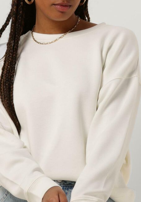 Ecru MSCH COPENHAGEN Sweater MSCHIMA Q SWEATSHIRT - large