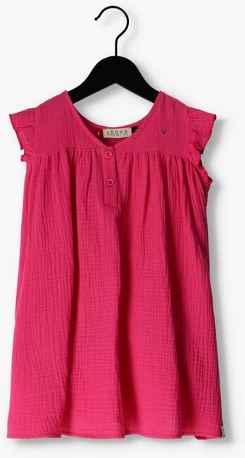 Roze LOOXS Mini jurk MOUSSELINE DRESS - large