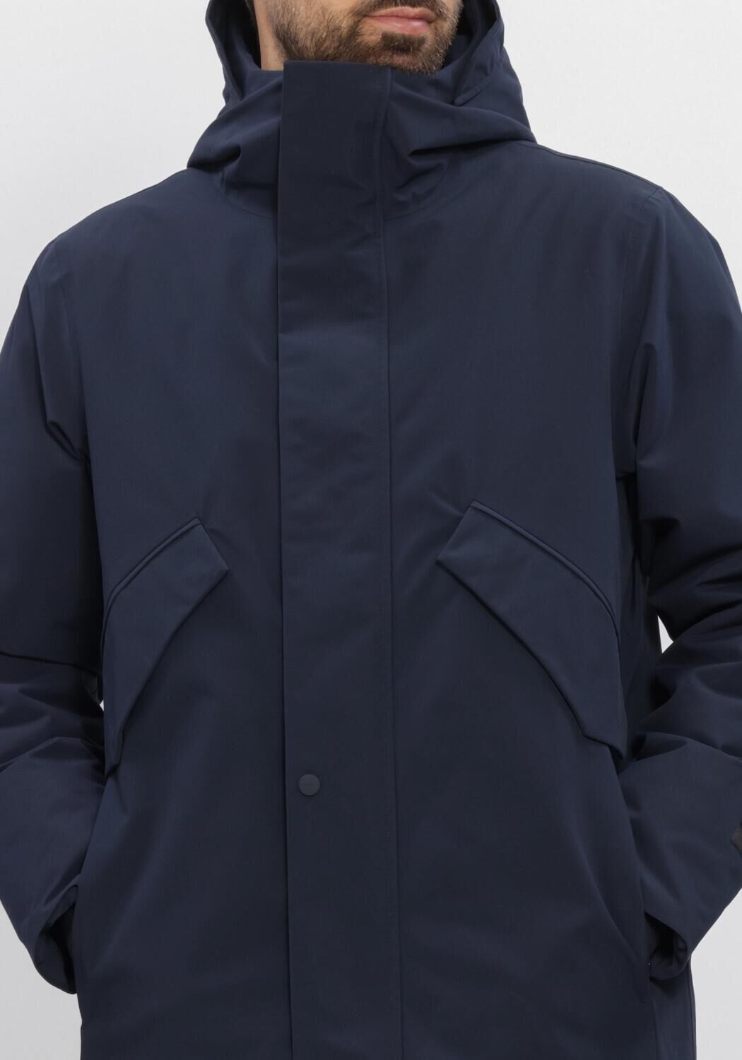 Donkerblauwe ELVINE Parka's JANNE - large