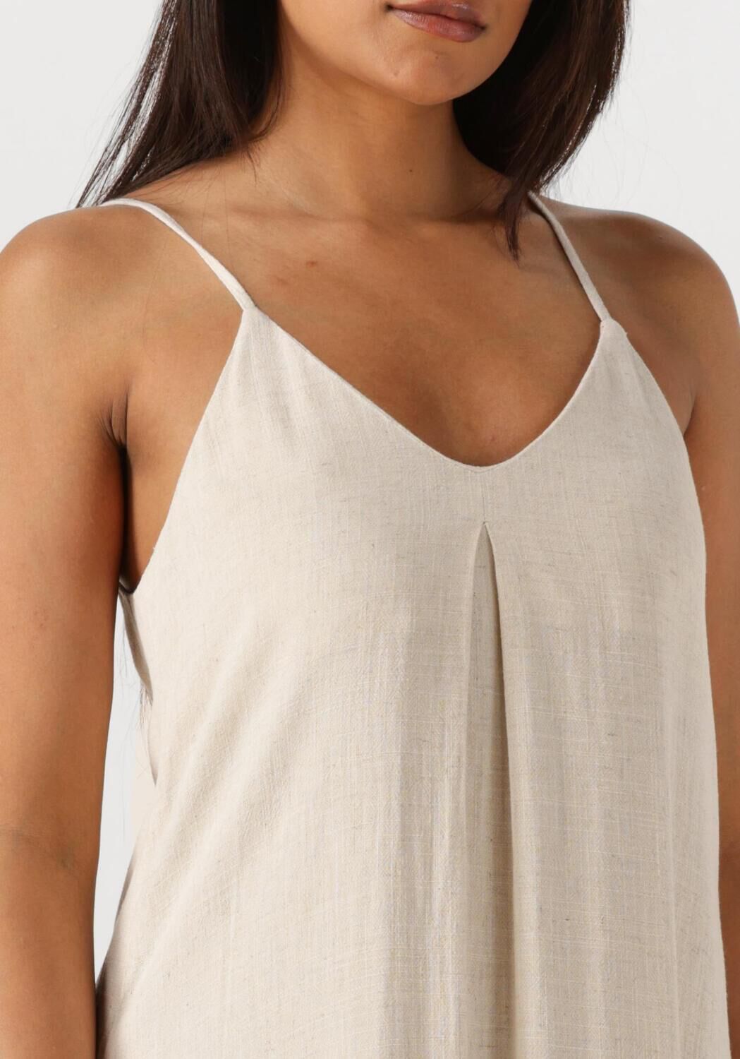 OBJECT Dames Jurken Objsanne Sl Long Dress E Ott Ecru