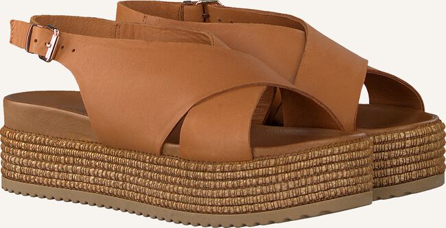 Cognac NOTRE-V Platte sandalen 431014 Cognac NOTRE-V Platte sandalen 431014 - large