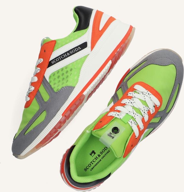 Groene SCOTCH & SODA Lage sneakers VIVEX Groene SCOTCH & SODA Lage sneakers VIVEX - large