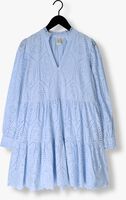 Lichtblauwe Y.A.S. Mini jurk YASHOLI LS DRESS S.