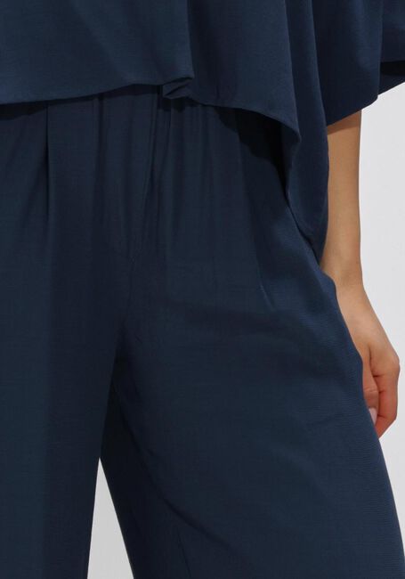 Blauwe BY-BAR Wijde broek BENJI VISCOSE PANT - large