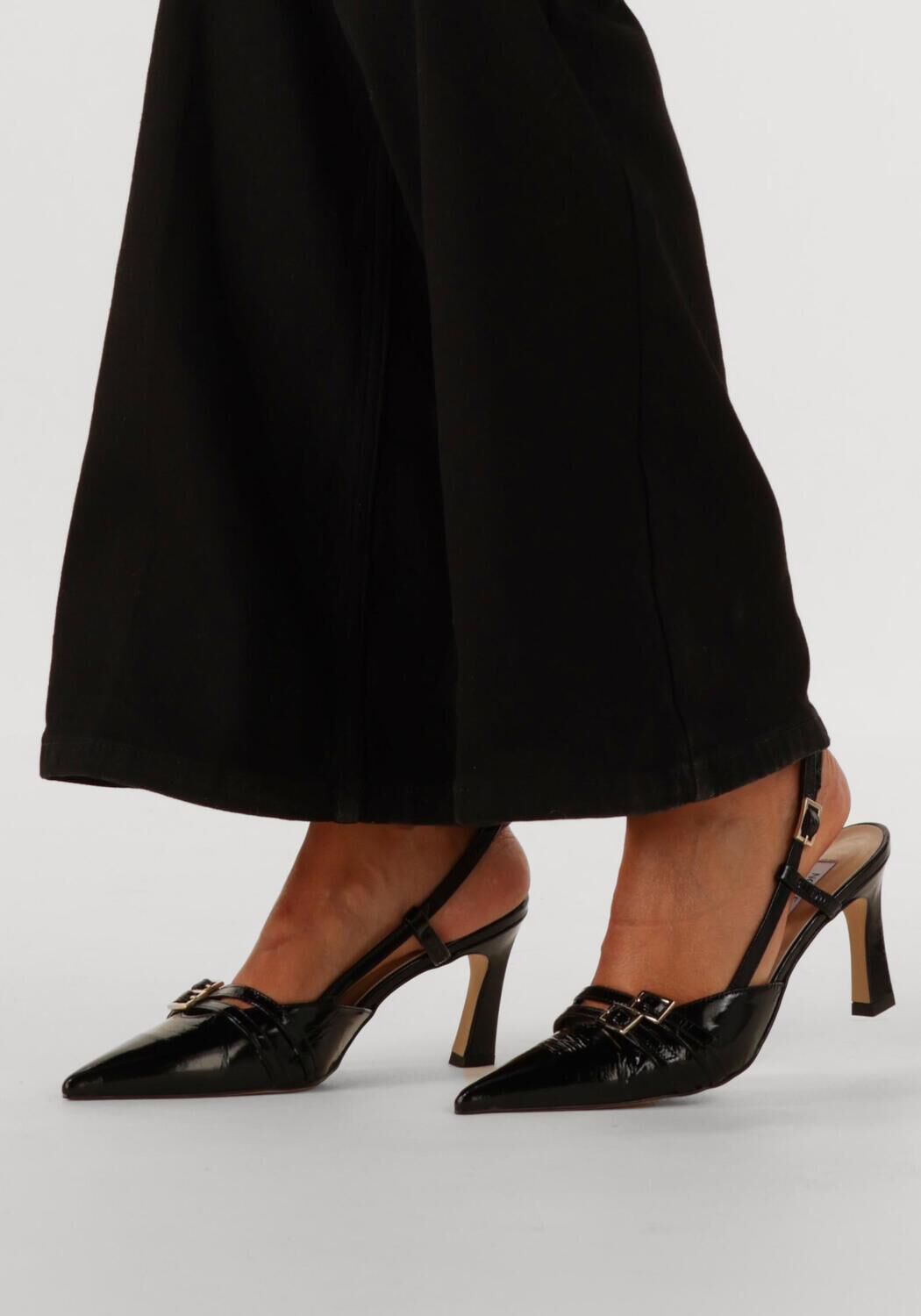 Zwarte NOTRE-V Slingbacks 7212 - large