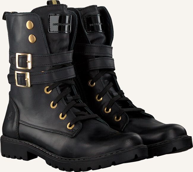 Zwarte JOCHIE & FREAKS Veterboots 20956 Zwarte JOCHIE & FREAKS Veterboots 20956 - large