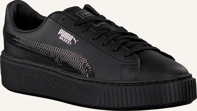 Zwarte PUMA Sneakers BASKET PLATFORM BLING JR Zwarte PUMA Sneakers BASKET PLATFORM BLING JR - large