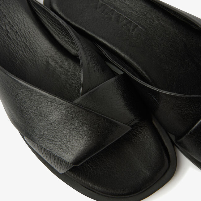 Zwarte VIA VAI Slippers MANDY COLETTE - large
