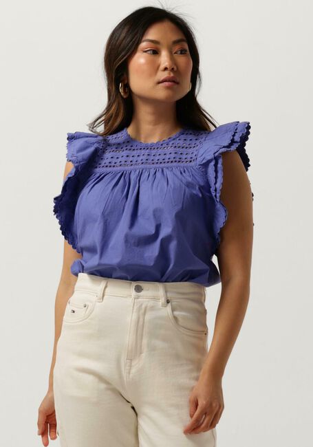 Paarse Y.A.S. Blouses YASSAHI SL TOP - large