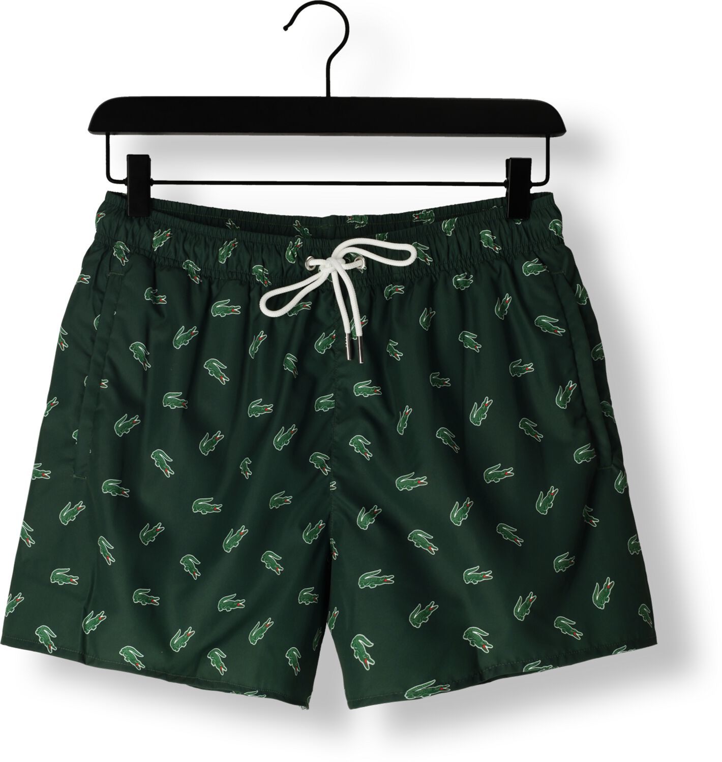 LACOSTE Heren Zwembroeken 1hm1 Men's Swimming Trunks Groen
