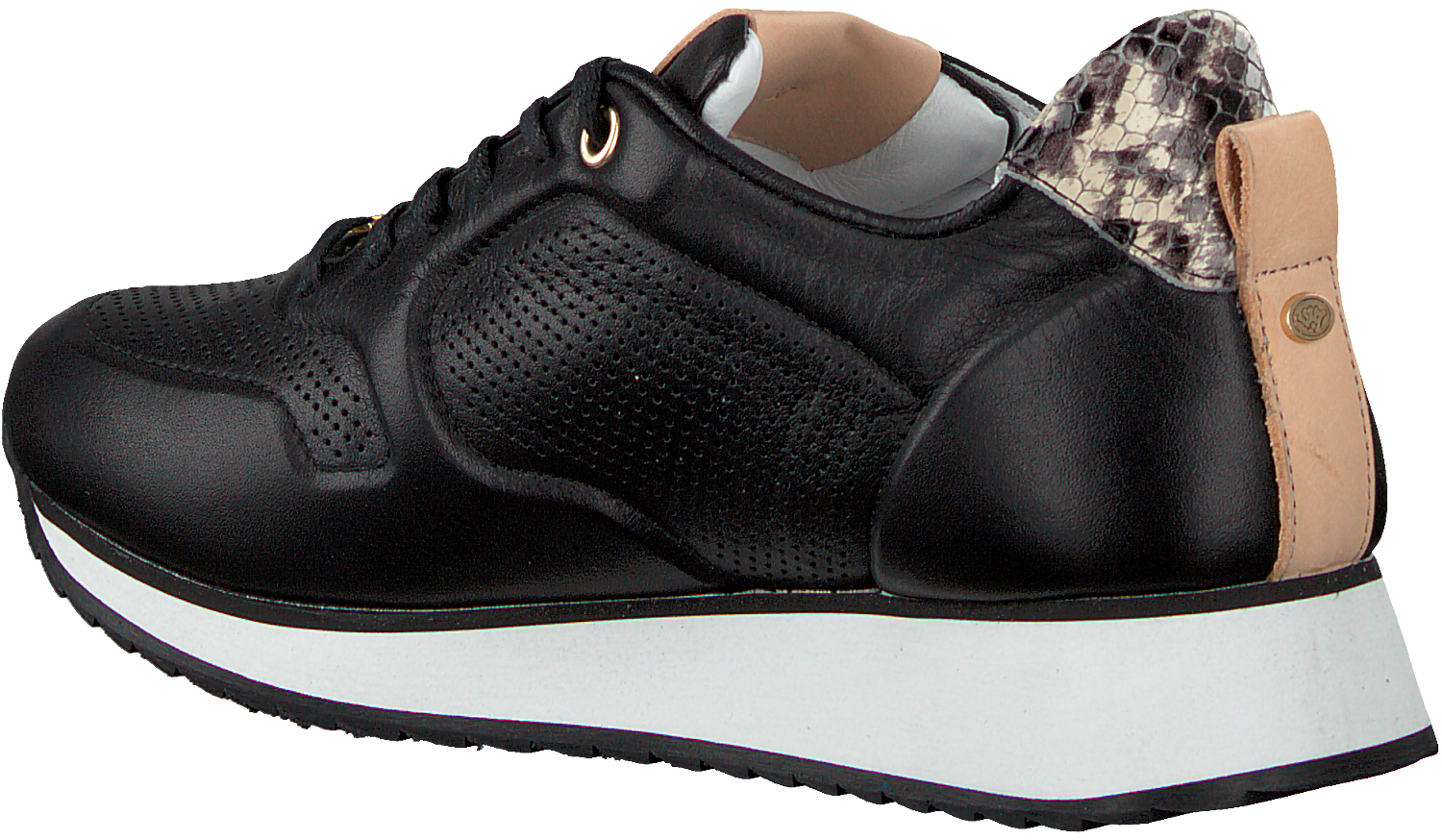 Zwarte FRED DE LA BRETONIERE Lage sneakers 101010083 FRS0621 | Omoda