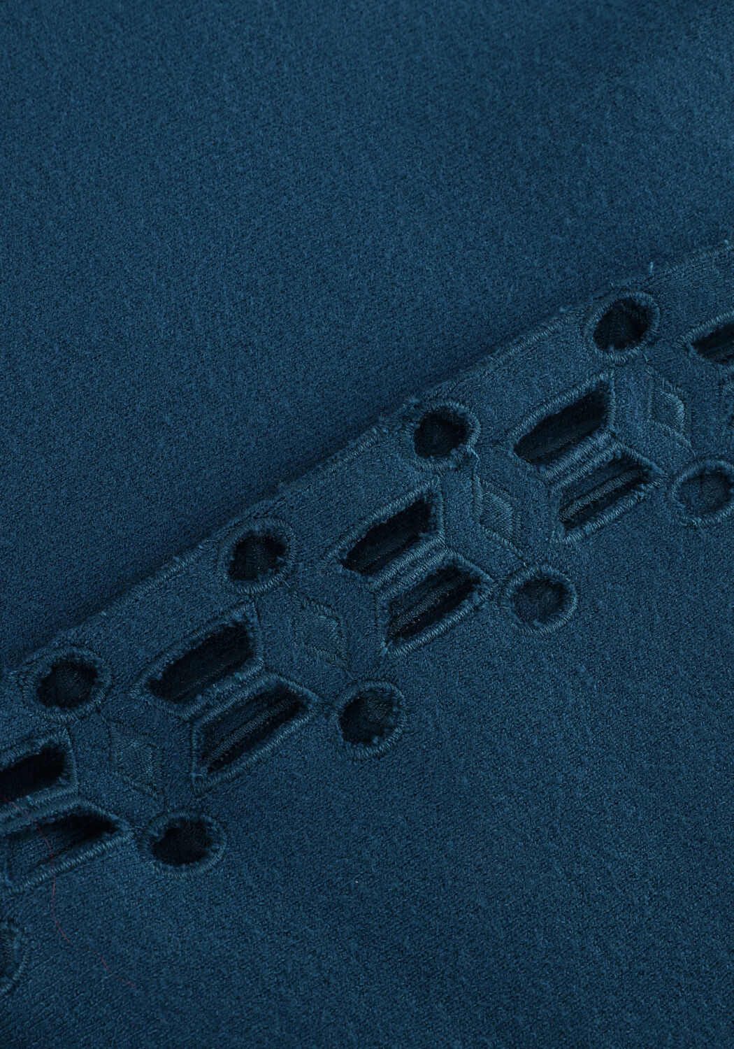 Blauwe OBJECT Trui OBJYUKI S/S RE KNIT PULLOVER 140 - large