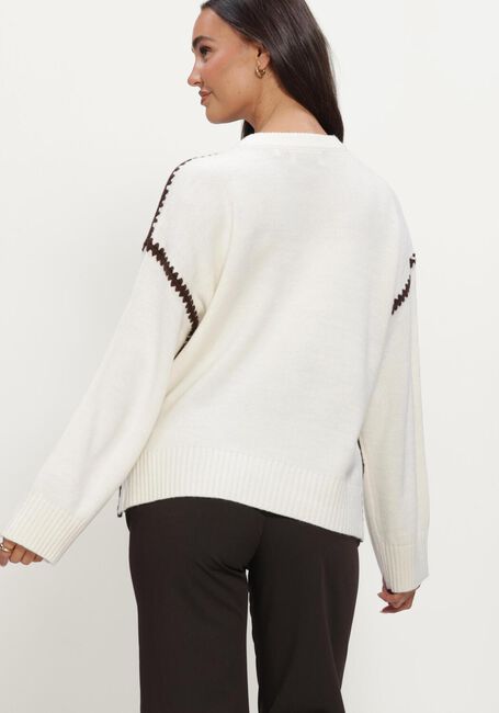 Witte NUKUS Trui LOUI PULLOVER - large