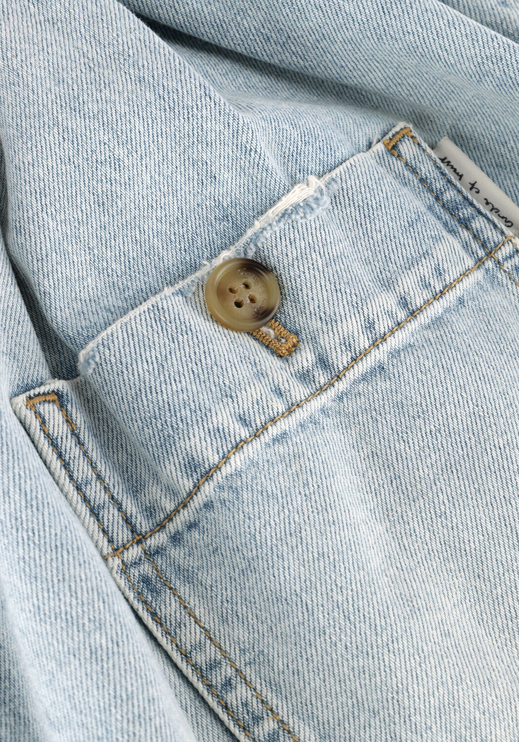 Blauwe CIRCLE OF TRUST Shorts MASON SHORT - large