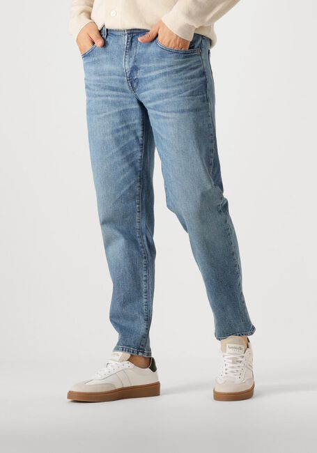 Blauwe SELECTED HOMME Straight leg jeans SLH180-RELAXCROP ALDU 6434 M. BLUE JNS - large