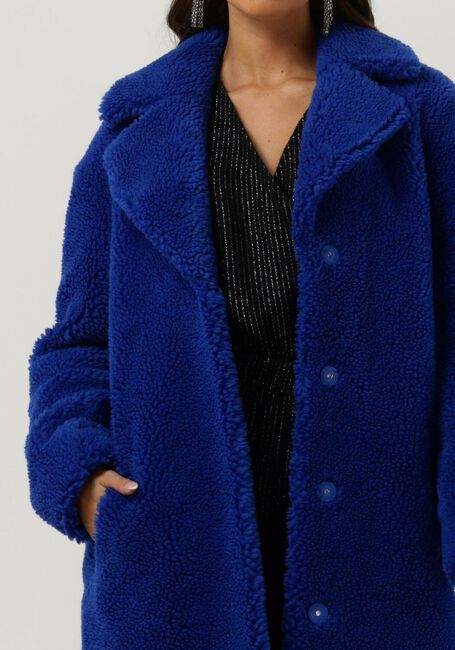 Blauwe STAND STUDIO Faux fur jas CAMILLE COCOON COAT 2020 - large