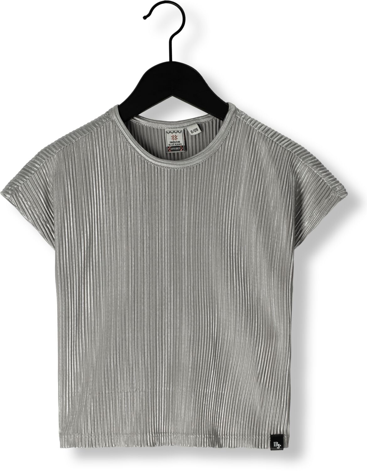 INDIAN BLUE JEANS Meisjes Tops & T-shirts Top Metalllic Zilver