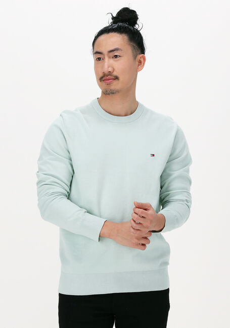 Mint TOMMY HILFIGER Trui 1985 CREW NECK SWEATER - large