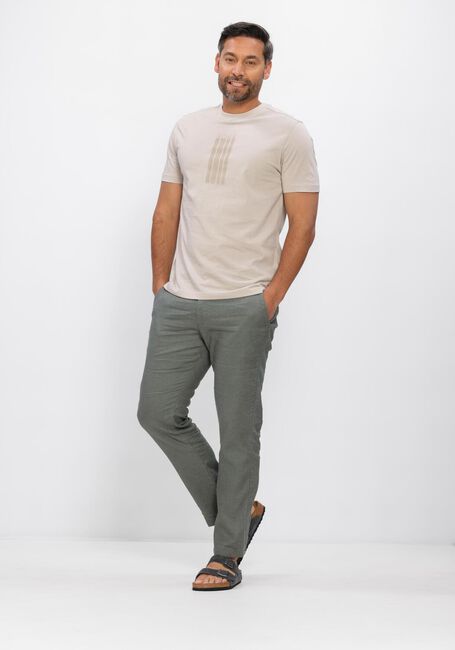 Beige BOSS ORANGE T-shirt TE_BASS - large