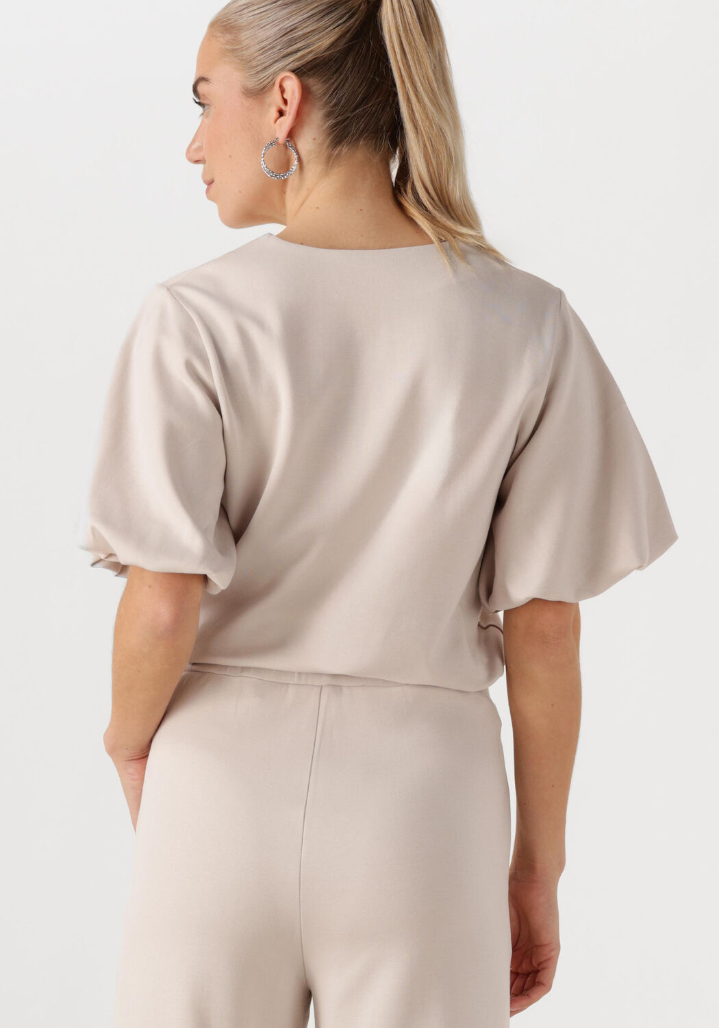 INWEAR Dames Tops & T-shirts Henniehiw Vincent Balloon T-shirt Creme