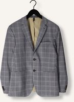 SELECTED MEN SLHSLIM-LIAM GREY/BLUE CHECK BLZ FLEX B SELECTED MEN SLHSLIM-LIAM GREY/BLUE CHECK BLZ FLEX B - medium