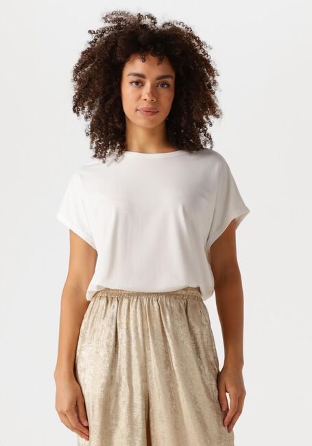 Witte KNIT-TED T-shirt EMMA - large