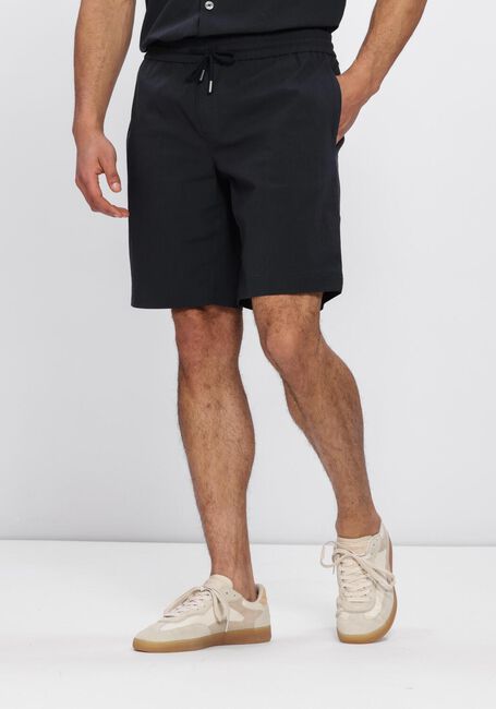 Donkerblauwe JC RAGS Korte broek SHORT ANDY WRINKLE - large