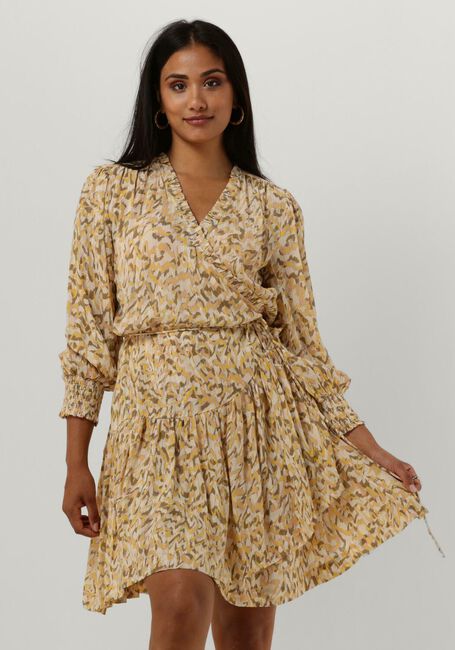 Olijf BRUUNS BAZAAR Mini jurk HASSEL NAIMAS DRESS - large
